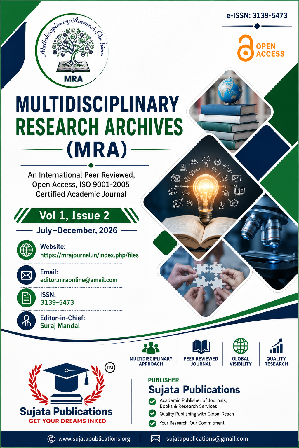 					View MRA: Vol 1, Issue 2, July-December 2026
				